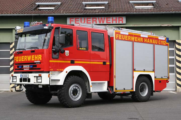 Fire brigade Hanau Germany Watertender TLF 20/28