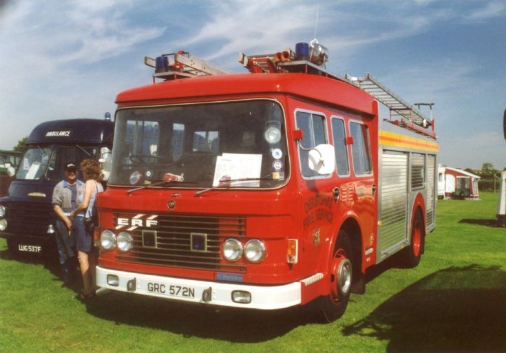 1975 ERF Derbyshire Fire Service GRC572N