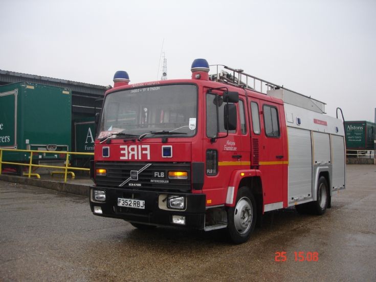 Fire Engines Photos Alstons FL6 Ipswich