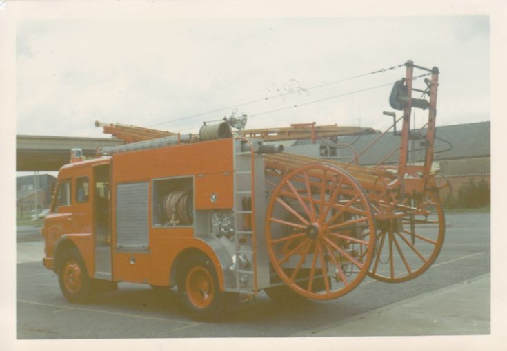 Rear view of Ford pump Escape Gloucester