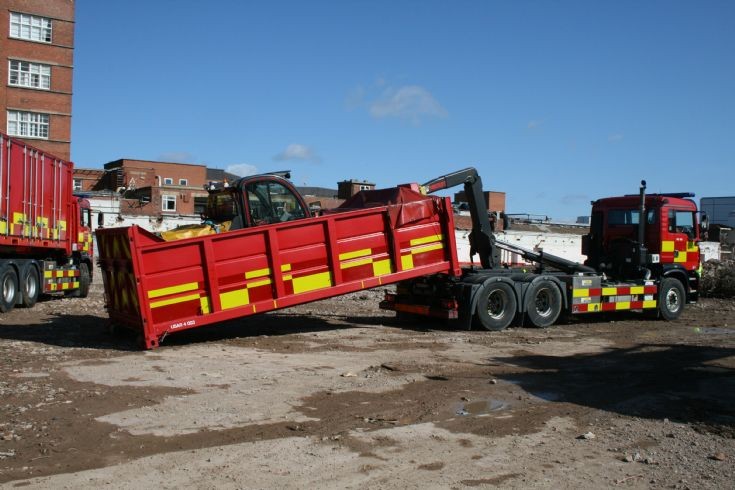 USAR PRIME MOVER AT EXERCISE
