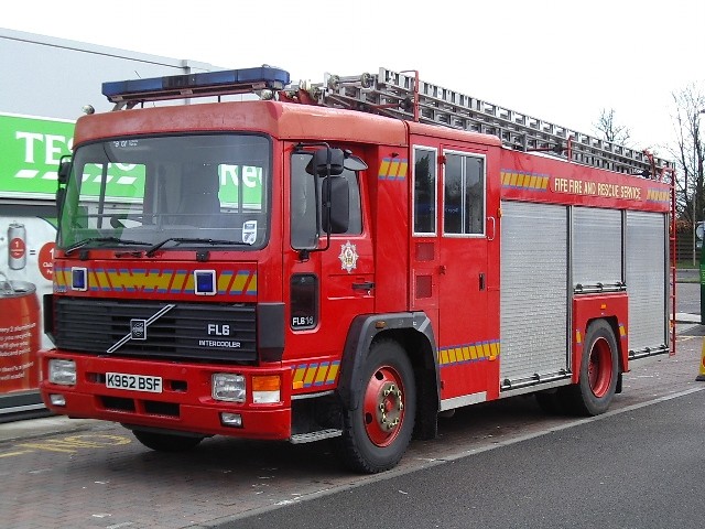 Fife Fire & Rescue Volvo Spare Machine