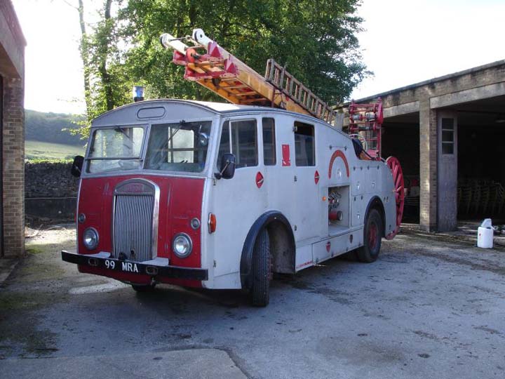 Dennis F12  999 MRA former Derbyshire Fire brigade