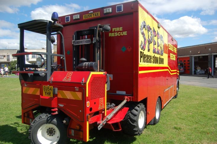 Major Rescue Tender Essex back