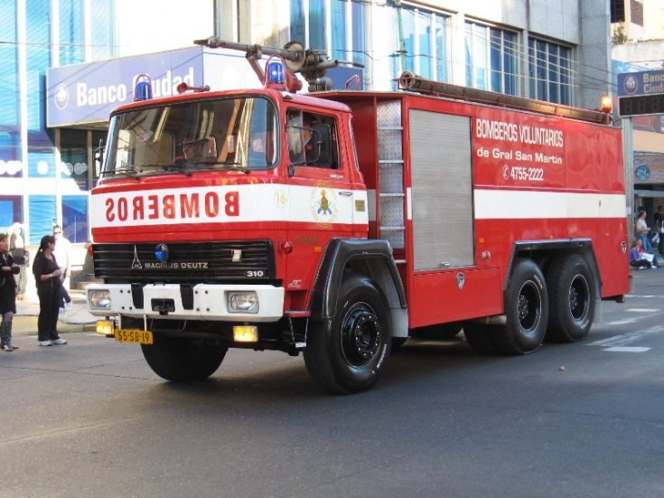 Magirus Deutz Bomberos de San Martín - Argentina