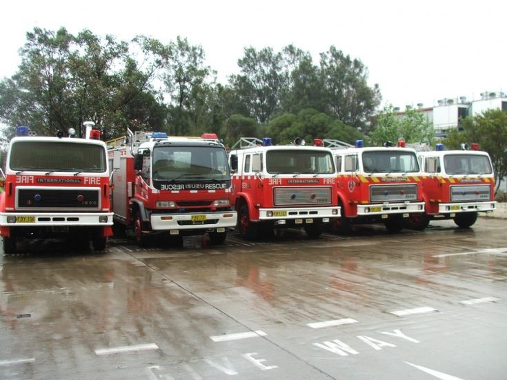 Lined Up New South Wales Fire Brigades