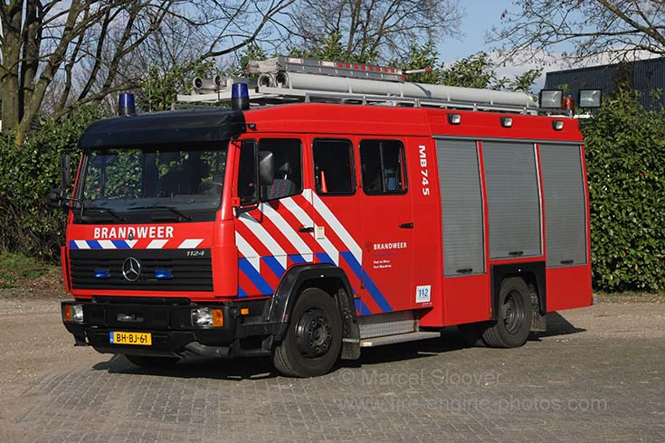 Brandweer Maasbree Mercedes pump
