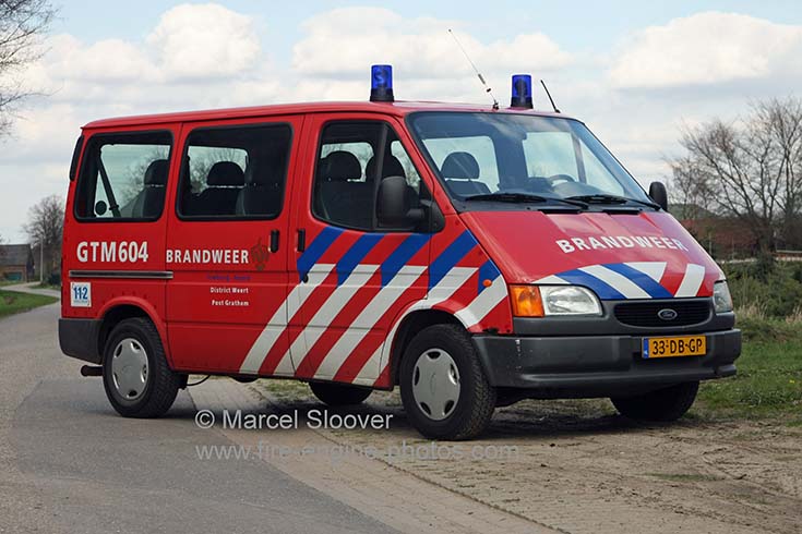 Brandweer Grathem Ford Transit Personnel carrier