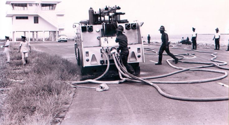 Pumper at work