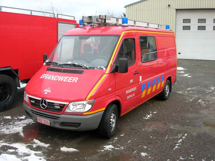Deerlijk Belgium Rescue vehicle Mercedes