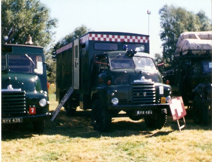 Photo of Odiham Fire Show in 1990