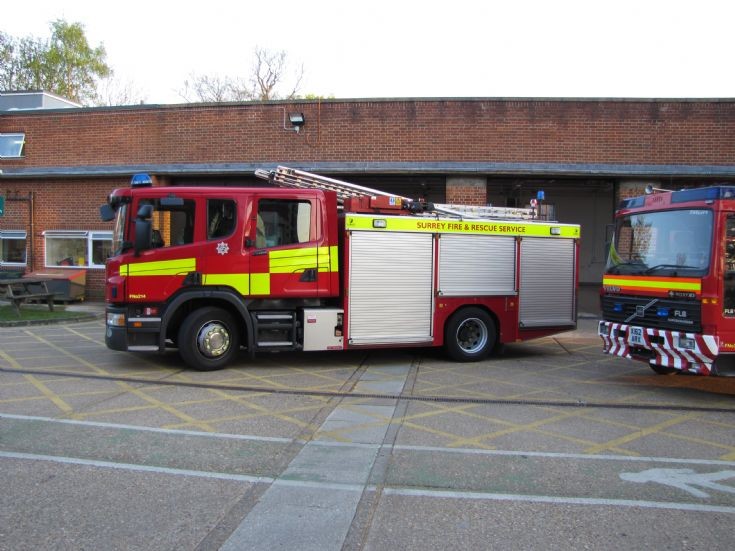 Surrey Fire and Rescue Service First Away