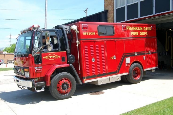 Fire Engines Photos Franklin Park IL Rescue 1