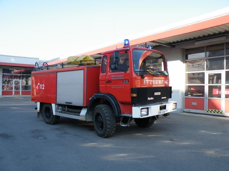 A TLF 8/18 of the Feuerwehr Hachmühlen