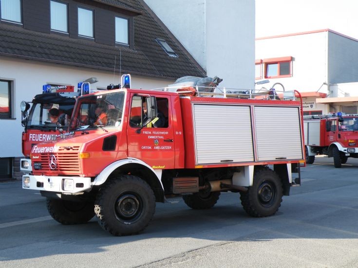 A TLF 8/18 of the Feuerwehr Amelgatzen