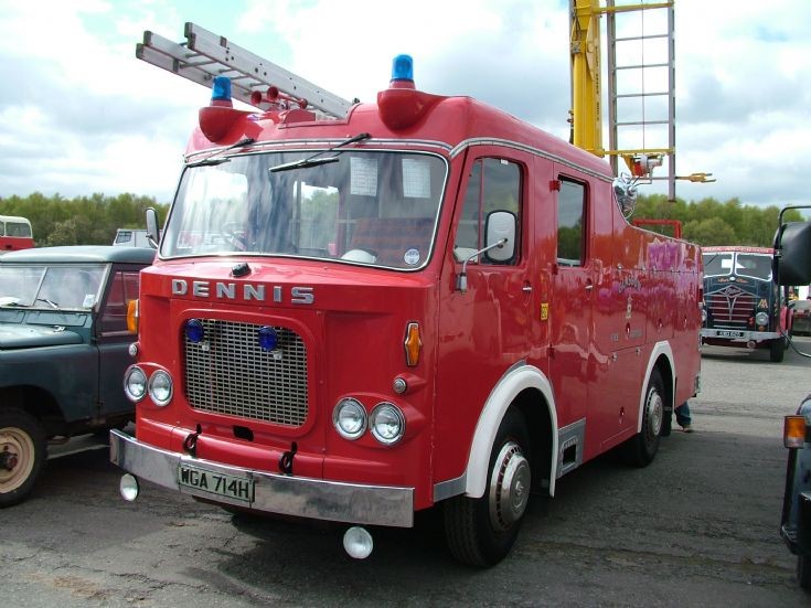 Glasgow Fire Service Scoosher WGA 714H