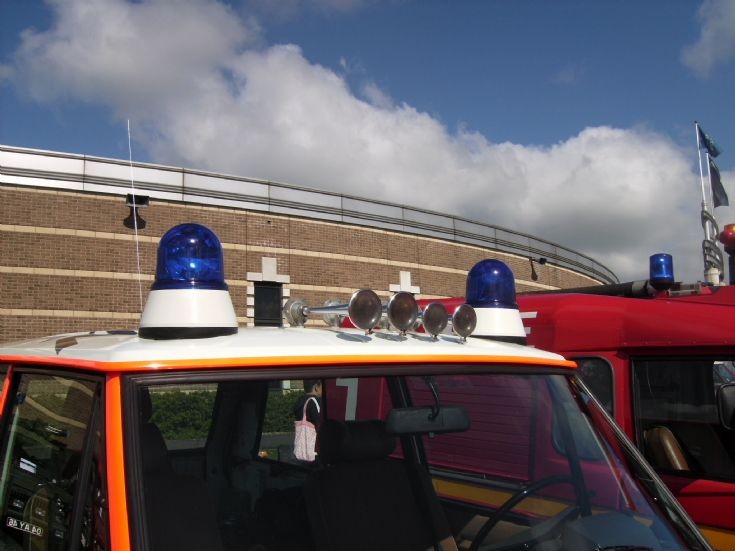 horns on German Rapid Response Vehicle