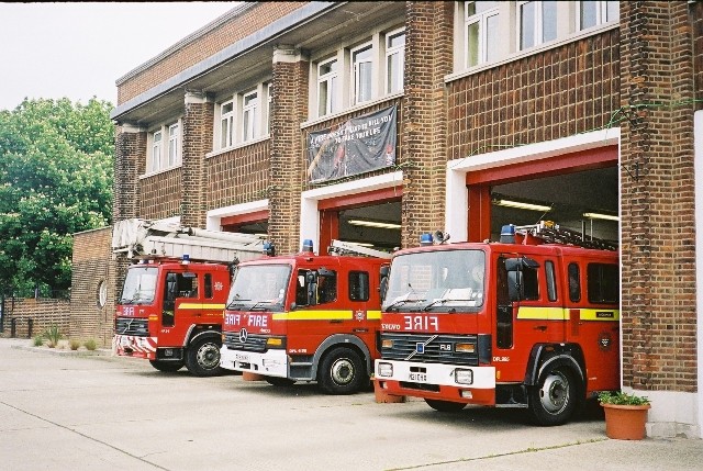 Dagenham Fire station London FB