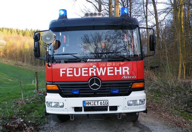 MB TLF 16-25 of the Feuerwehr Kirchohsen