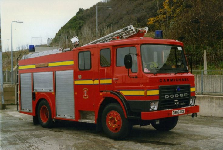 Dodge G12/Carmichael WrL. North Wales Fire Service