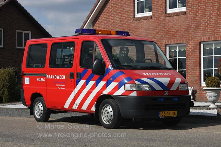 Brandweer Hunsel Fiat Ducato