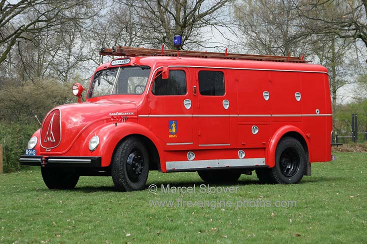 Magirus Deutz S3500 brandweer Meijel