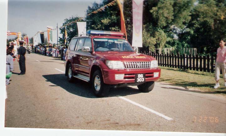 Toyota Landcruiser Prado HAZMAT Command Car