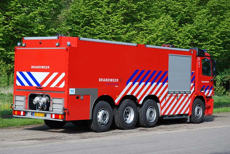 New foamtender Rotterdam back
