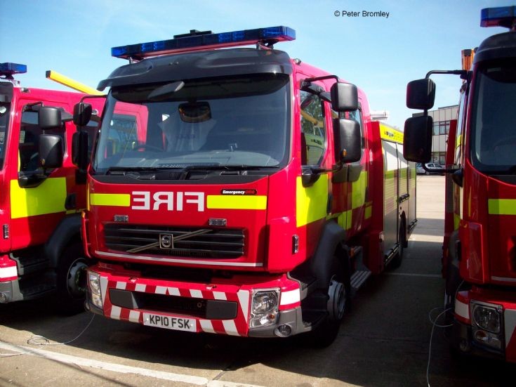 Suffolk Fire & Rescue Service - 2010 Volvo Pumps