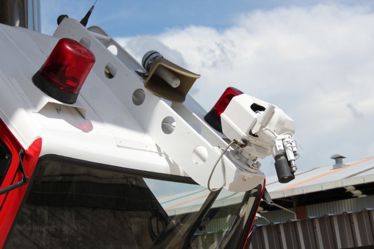 RIV5 roof mounted monitor 