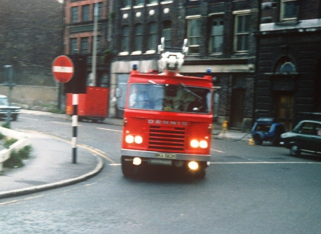 Dennis F49 Simonitor Liverpool in 1975