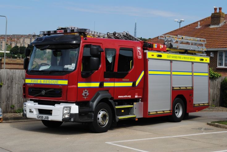 East Sussex Fire & Rescue Service Roedean New Pump