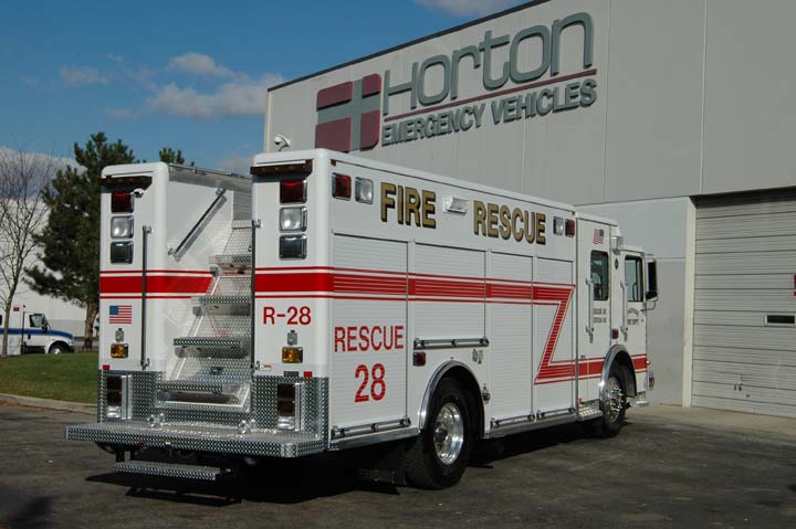 Shadyside Ohio Rescue truck Horton