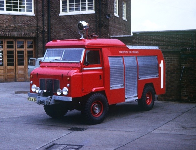 Land Rover FC/Merryweather TV Liverpool ELV 514L  