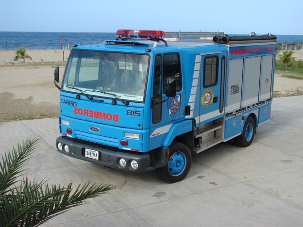 Fire Brigade La Guaira City, Venezuela.