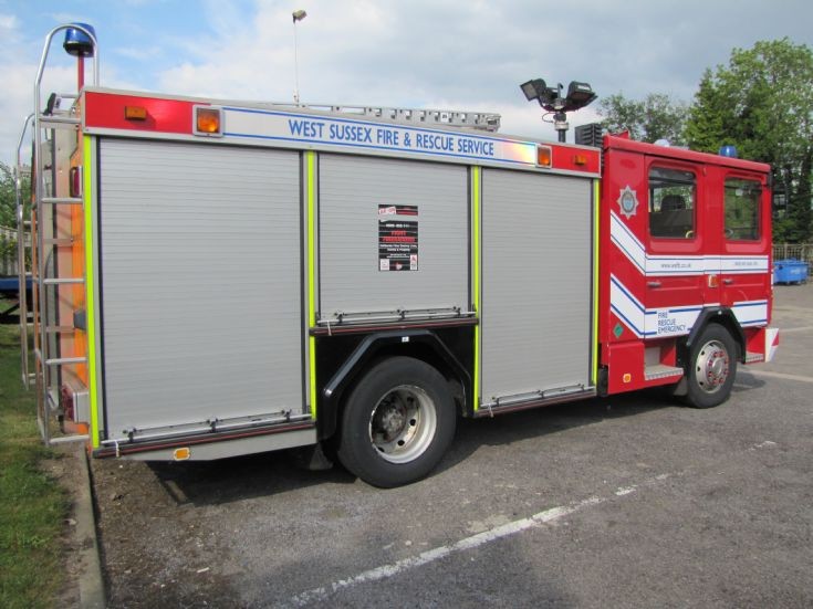 West Sussex Fire and Rescue Service Pump