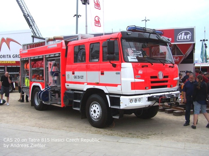CAS 20 on Tatra 815