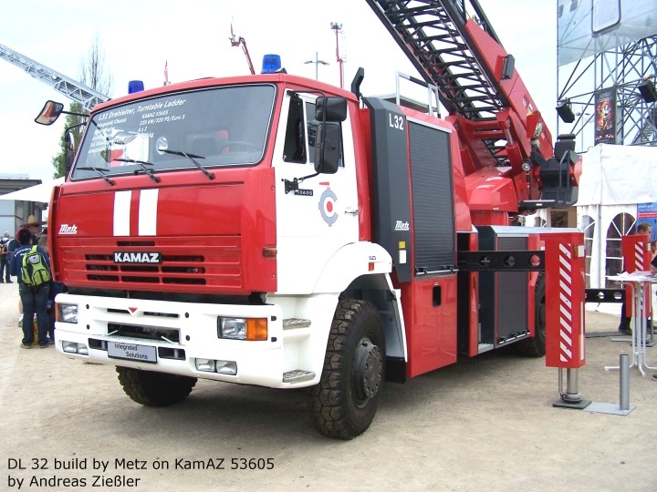 DL 32 on KamAZ
