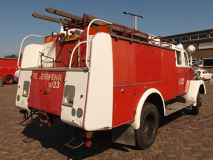 Rear view of Magirus-Deutz F6L714 (1965)