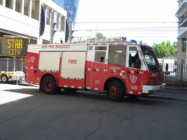 Varley Commander of Pyrmont Fire Station