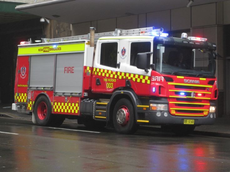 003 New Scania Pumper