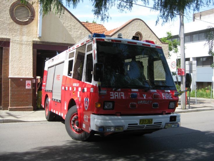 Fire Engines Photos 053 Varley Neutral bay