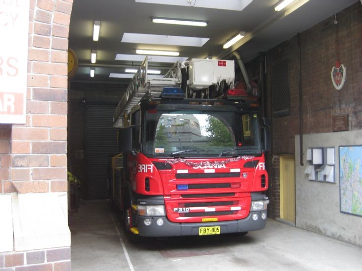 NSWFB Ladder Platform Scania 
