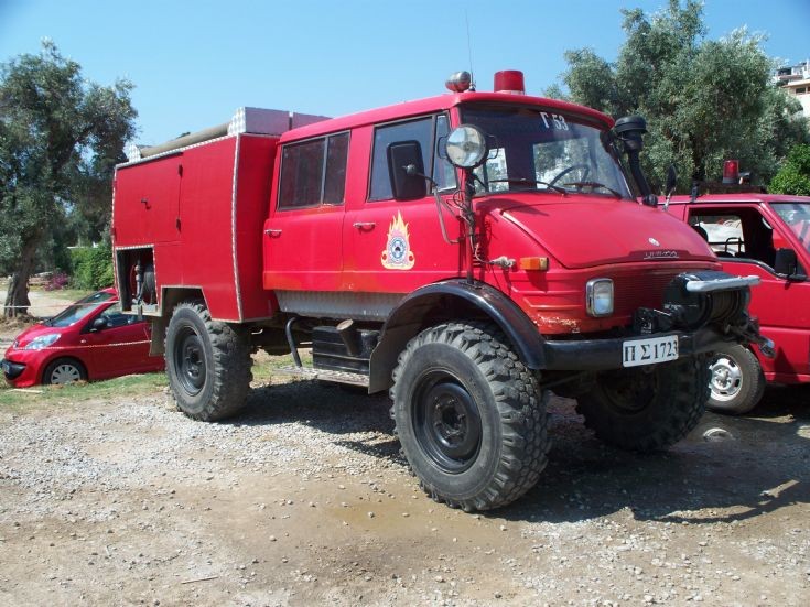 Skiathos Fire Department, Greece Mercedes Unimog