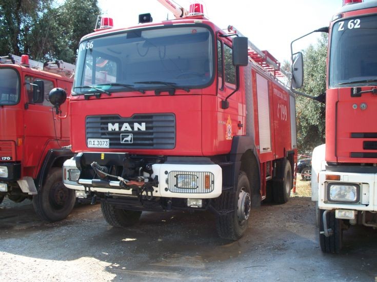 Skiathos Fire department, Greece MAN