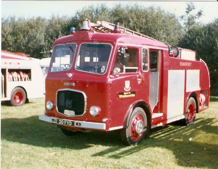 Dennis at Odiham Fire Show in 1994