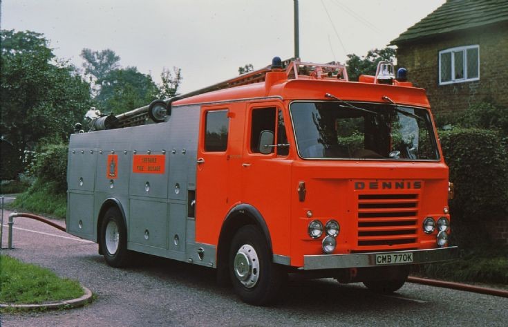 CMB 770K Dennis F48 Cheshire Fire Brigade