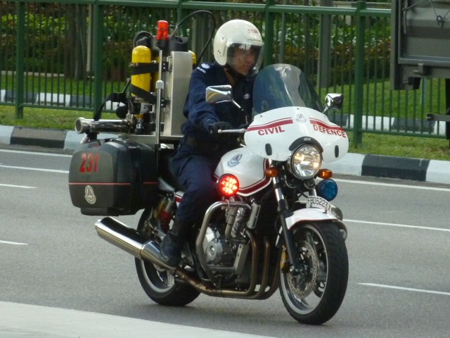 SCDF FIRE BIKE