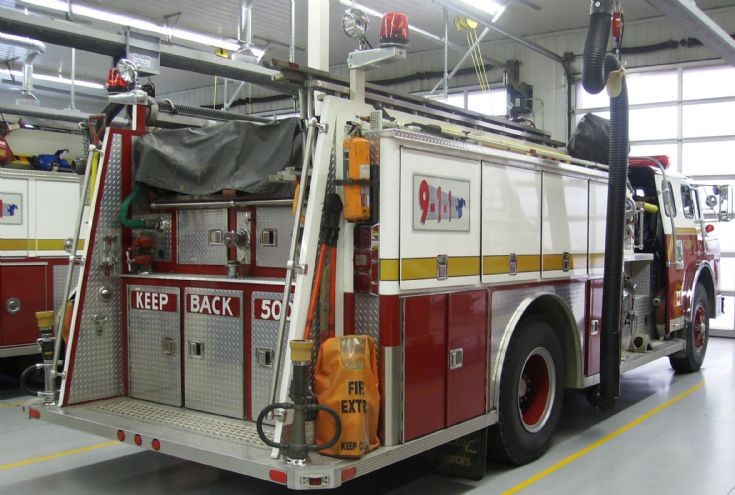 Midland Fire Dept. Superior back