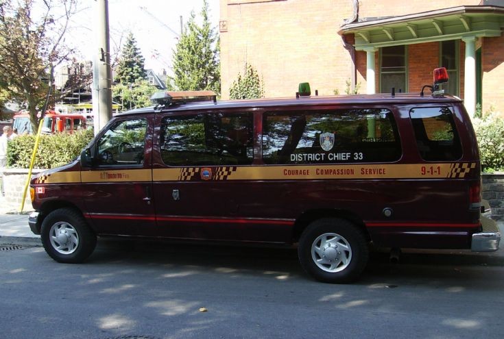 Toronto Fire Services chief 33